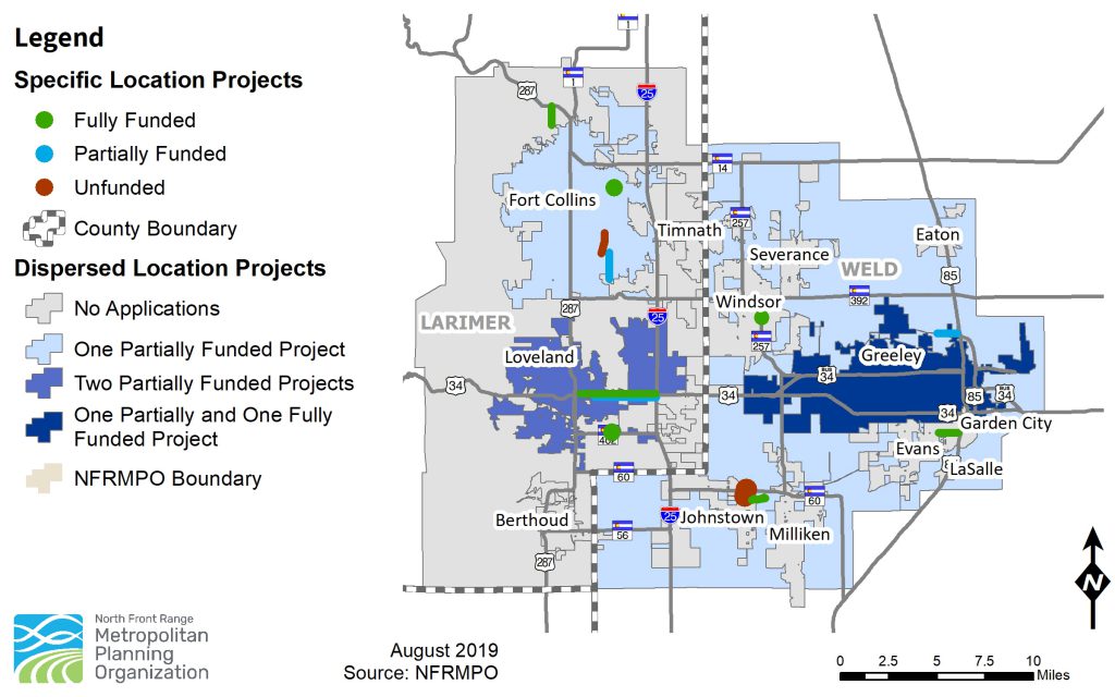 2016 Call for Projects Summary Map