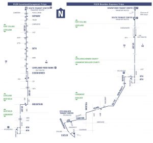 FLEX Route Map