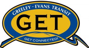 Logo for Greeley-Evans Transit: Get Connected