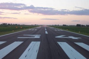 Runway at Greeley-Weld County Airport