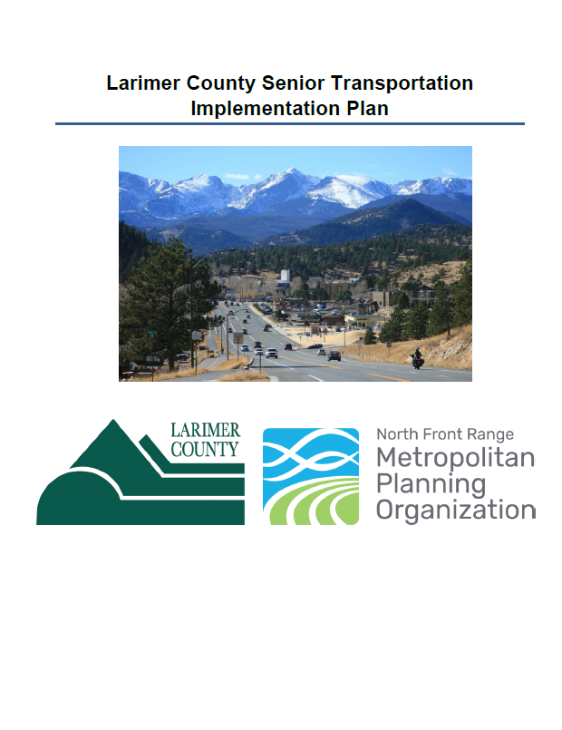 Larimer County Senior Transportation Implementation Plan Cover